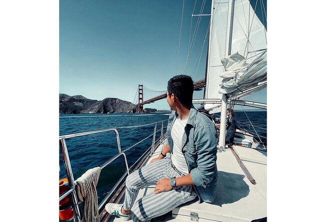 1.5-Hour San Francisco Bay Sailing Tour - Bay Bridge, Marin hills, and Sausalito shoreline photos