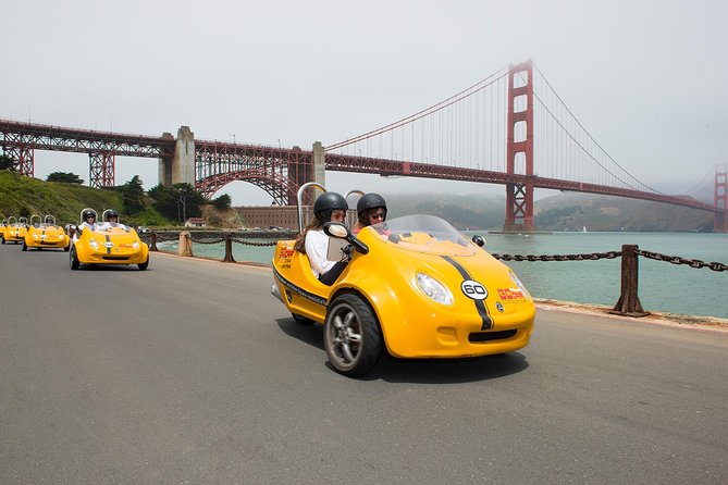 2HR Golden Gate Bridge and Lombard Loop GoCar Tour - Why a GoCar beats a bus for the Golden Gate loop