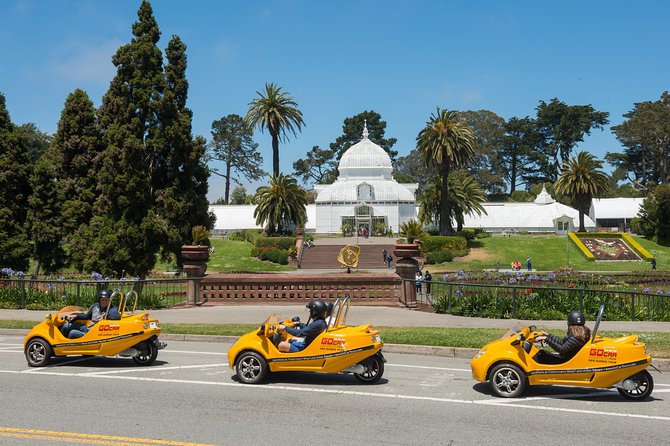 3HR Golden Gate Bridge and Golden Gate Park GoCar Tour - Ride feel and controls: is the GoCar easy to drive?