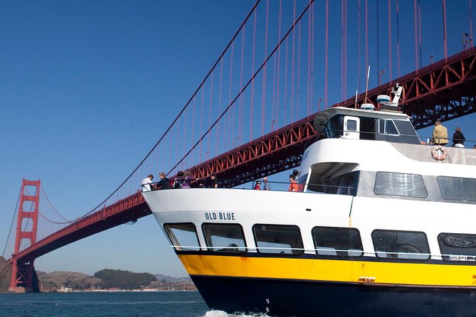 Alcatraz Visit with Night Option and SF Bay Cruise - San Francisco Bay Cruise from Pier 39: Golden Gate Bridge in one hour