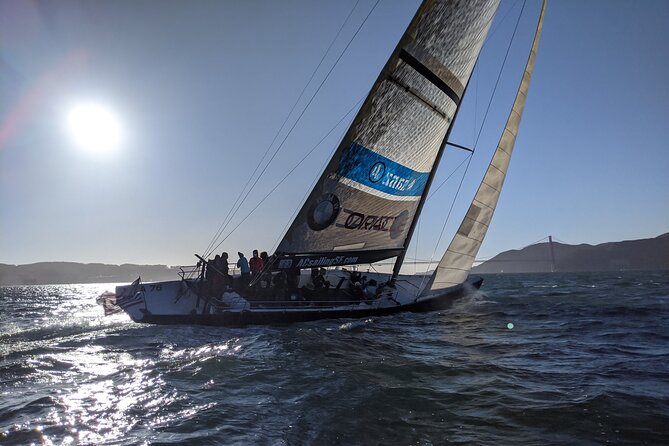 America's Cup Day Sailing Adventure on San Francisco Bay - Sausalito Flyby When the North Side Has Wind
