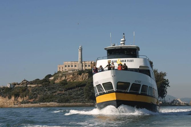 Escape from the Rock! Cruise around Alcatraz - The cruise route: Golden Gate underpass, Alcatraz angles, and Angel Island