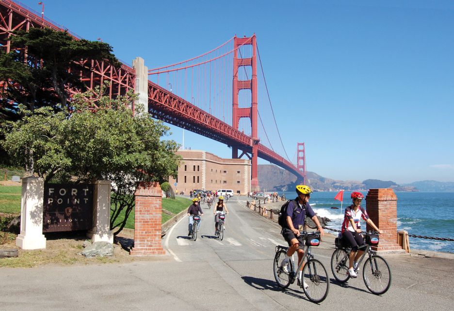 Golden Gate Bridge: Electric Bike Guided Tour to Sausalito - Fort Mason to the Marina: the mostly-flat part that makes the day feel easy
