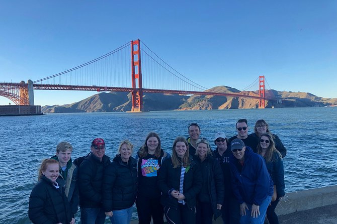 Golden Gate Bridge Muir Woods Sausalito with Optional Alcatraz - Downtown Stops That Give You a Real San Francisco Map