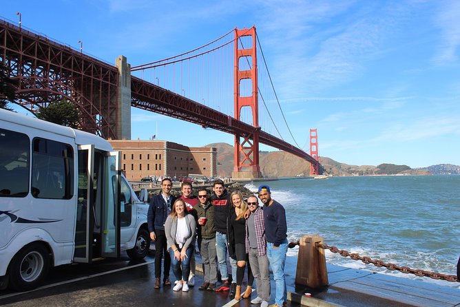 Golden Gate Bridge Muir Woods Sausalito with Optional Alcatraz - Pacific Heights and Fort Point: The Golden Gate Setup