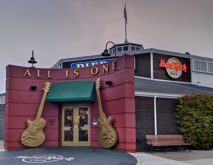 Meal at Hard Rock Cafe San Francisco at Pier 39 - Ordering Tips: Burgers, Salads, Desserts, and the No-Alcohol Reality