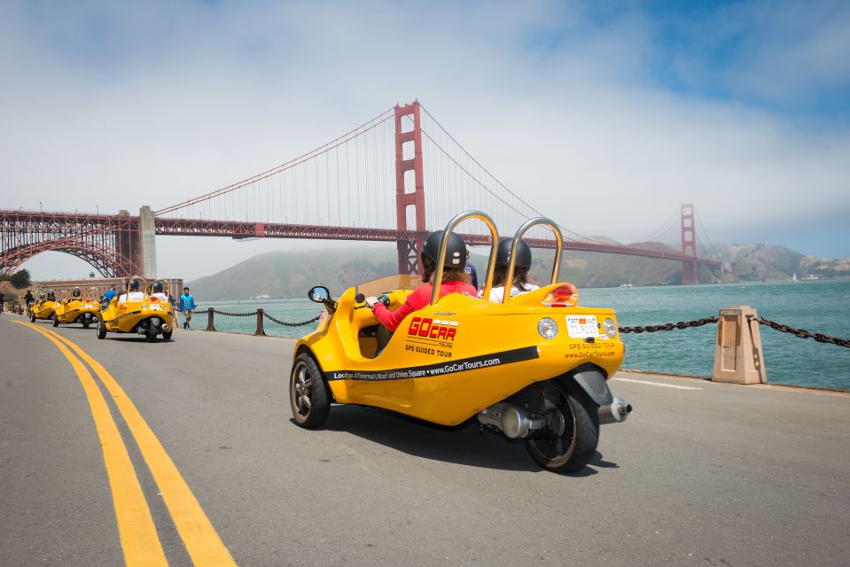 San Francisco: 3-Hour Early Bird GoCar Tour - Early Bird GoCar: Beating Traffic on a 3-Hour SF Kickstart