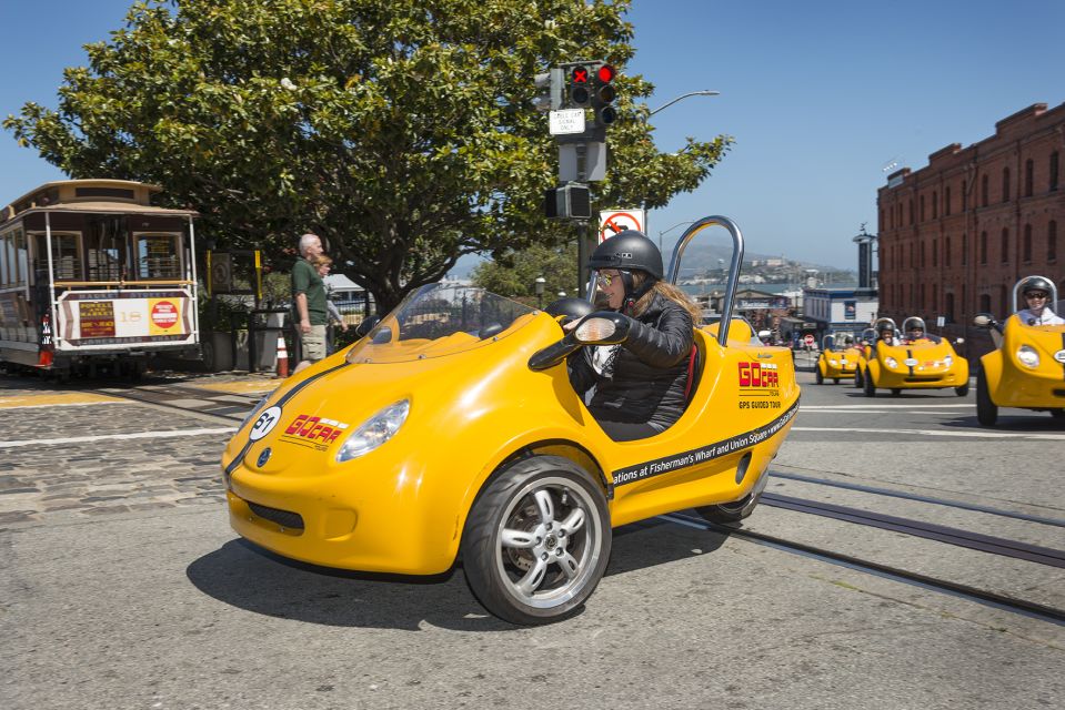 San Francisco: 3-Hour Early Bird GoCar Tour - Meeting at Fisherman’s Wharf: Your Starting Line at 431 Beach Street