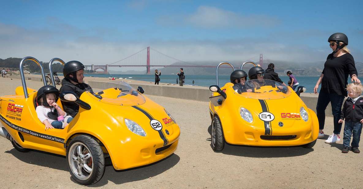 San Francisco: 3-Hour Early Bird GoCar Tour - Presidio and Golden Gate Park: Big Stops, Short Timed Windows