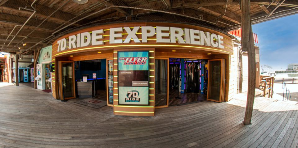 San Francisco: 7D Ride Experience - Finding 7D Experience at Pier 39 (and What to Expect When You Arrive)