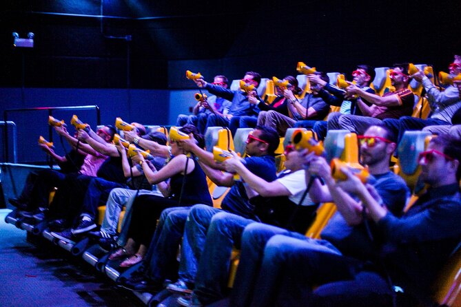 San Francisco - 7D Ride Experience at PIER 39 - The laser blaster, surround sound, and why the motion seats work