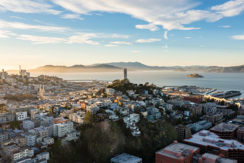 San Francisco: Airplane Private Sunset Bay Tour - The Route Over Oakland, the Bay Bridge, and the Embarcadero