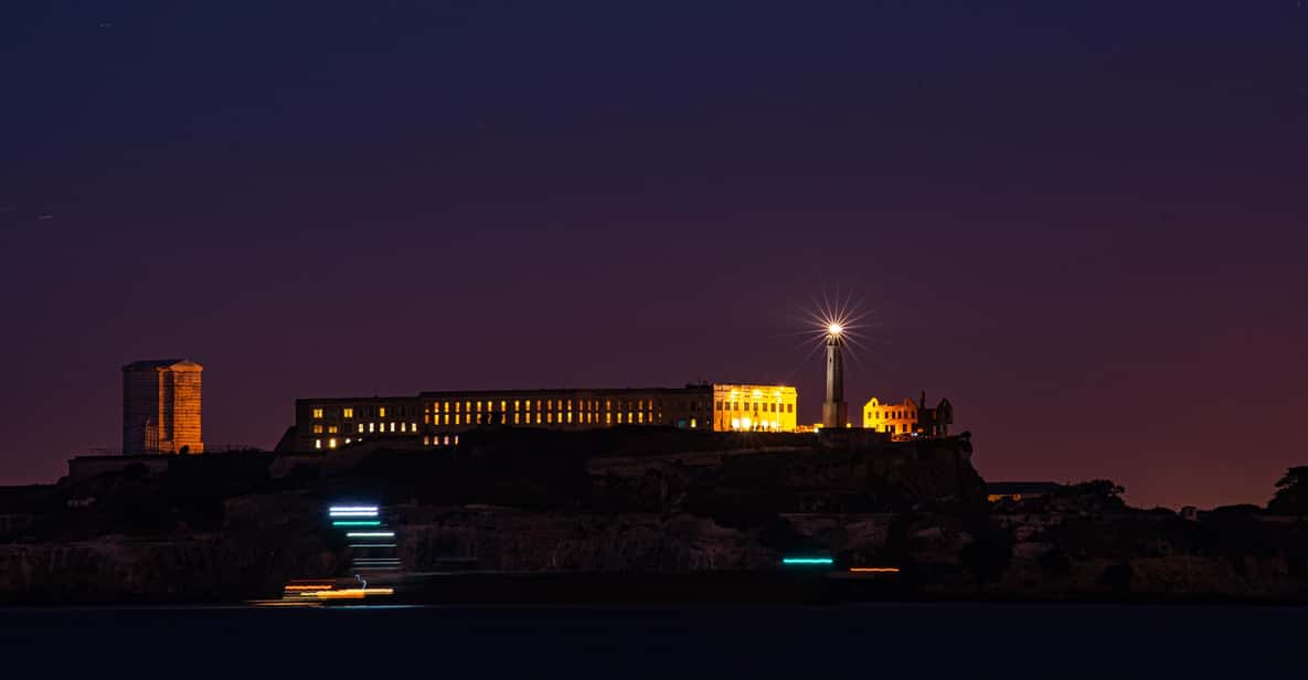 San Francisco: Alcatraz Night Tour with SF Bay Cruise - The ferry ride: live narration, Golden Gate views, and the around-the-island route