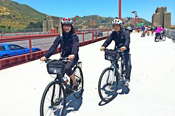San Francisco Bike Rental For the Golden Gate Bridge - The Easy-First Part: Waterfront Route to the Bridge Viewpoints