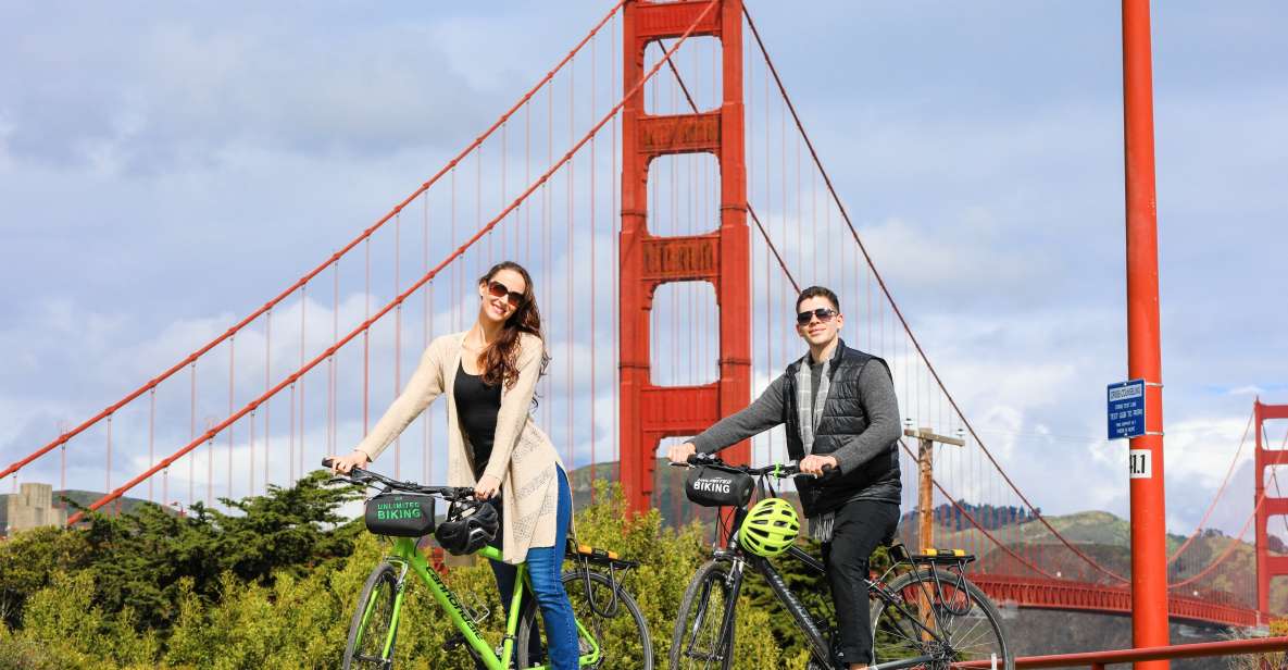 San Francisco: Bike Rental from Golden Gate Bridge with Map - The map and setup that make self-guided riding feel easy
