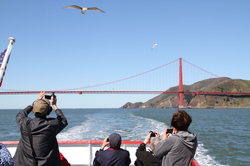 San Francisco: Bridge to Bridge Cruise (90-minutes) - What to bring so the wind doesn’t ruin your photos