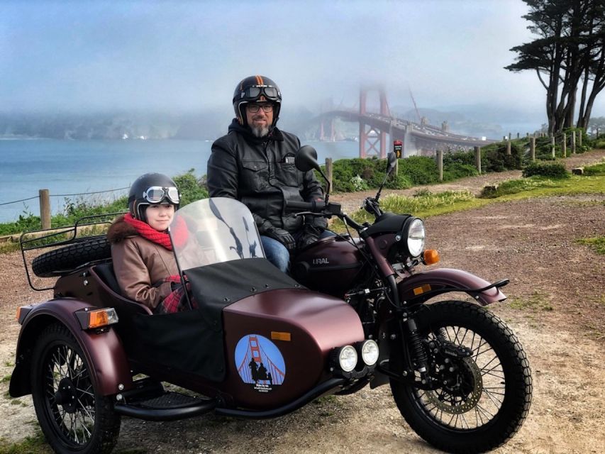 San Francisco: City Sunset Tour by Vintage Sidecar - North Beach in the evening: Italian culture you can feel fast