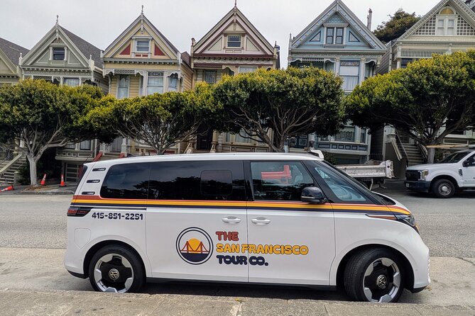San Francisco City Tour in EV Volkswagen Van - Chinatown and North Beach: Culture, Markets, and One Classic Drive