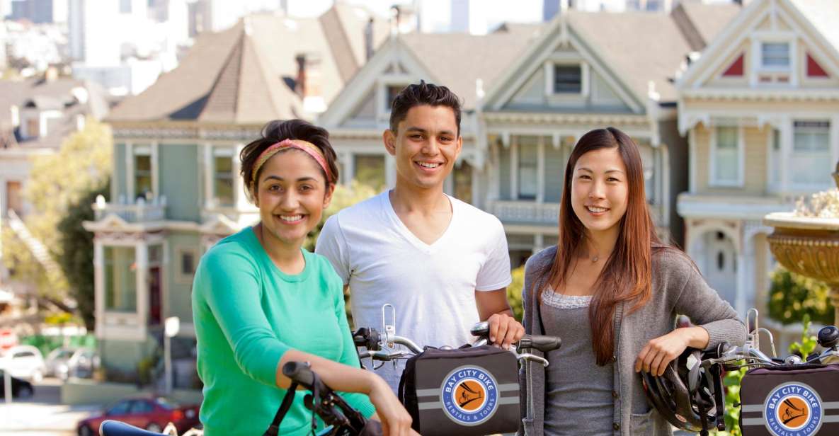 San Francisco: Discover the City's Hidden Gems E-Bike Tour - Electric assist and comfort: 15 miles, not a suffer-fest