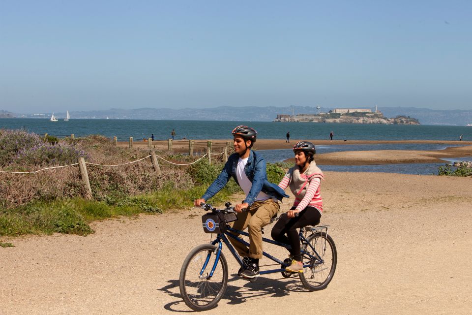 San Francisco: Explore at Your Own Pace All Day Bike Rental - Sausalito add-on: lunch, shopping, and ferry return options