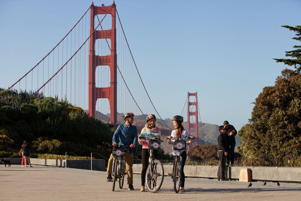 San Francisco: Explore at Your Own Pace All Day Bike Rental - Coming back to SF: ride the coastal path or use the ferry