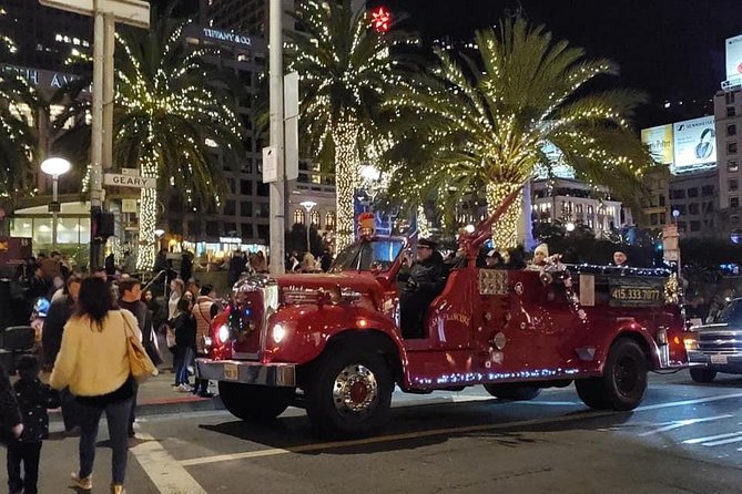 San Francisco Fire Engine Holiday Lights Tour - Where You Meet the Fire Engine (and Why It’s Easy)
