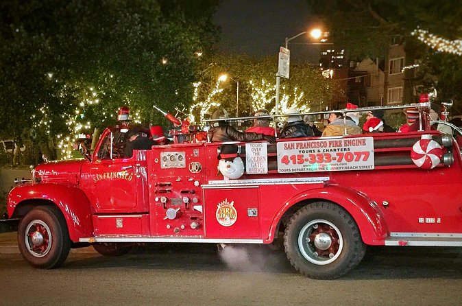 San Francisco Fire Engine Holiday Lights Tour - How Much Is It Really Worth? (The $45 Value Check)
