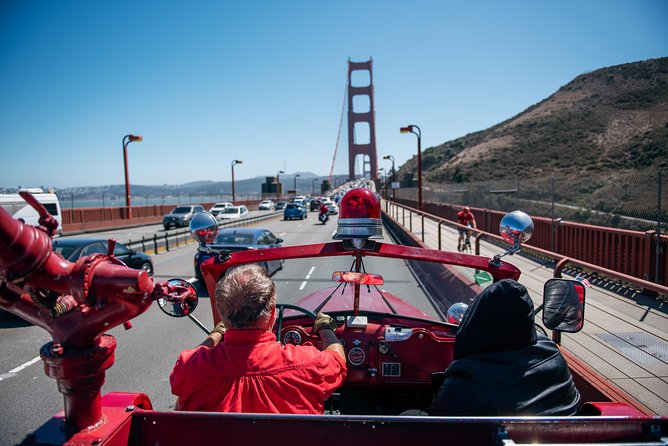 San Francisco Fire Engine Tour - Fort Baker and Sausalito: skyline photos plus a charming bay stop