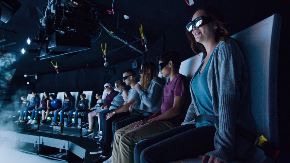San Francisco: Flyer Theater, 7D Ride & Laser Maze Combo - 7D Ride Experience: motion + interactive 3D laser blasting