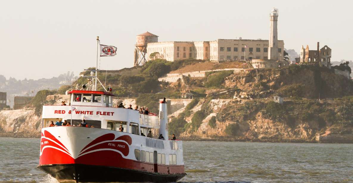 San Francisco: Golden Gate Bay Cruise (1-hour) - Getting on the Red and White Fleet at Pier 43 1/2