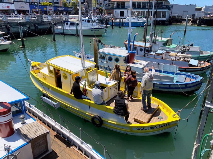San Francisco: Golden Gate Bay Voyage on Historic Boat - Fisherman’s Wharf to Aquatic Park: SF from the working waterfront