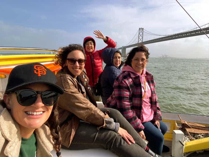 San Francisco: Golden Gate Bay Voyage on Historic Boat - St. Francis Yacht Club and the Wave Organ: details with personality