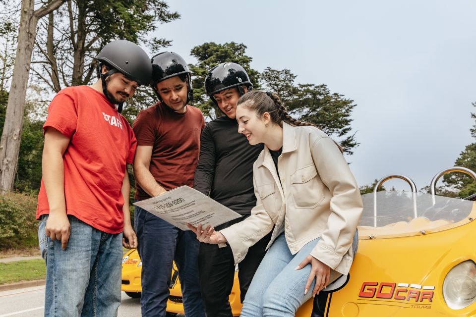 San Francisco: Golden Gate Bridge and Lombard GoCar Tour - Key points before you drive off