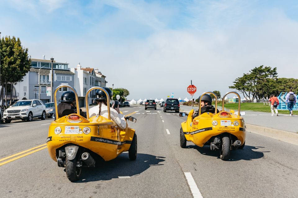 San Francisco: Golden Gate Bridge and Lombard GoCar Tour - Palace of Fine Arts photo stop: classic SF without the museum day