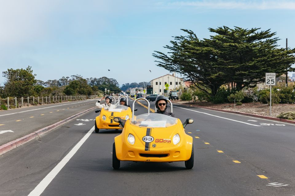 San Francisco: Golden Gate Bridge and Lombard GoCar Tour - Lombard Street on Russian Hill: crooked-road thrill, with a traffic caveat