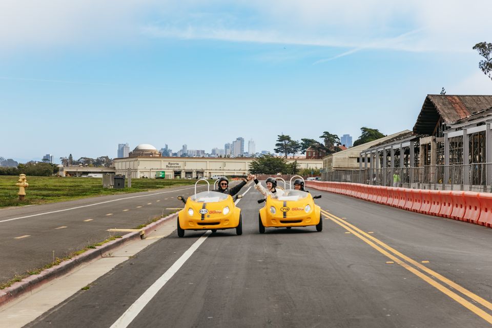 San Francisco: Golden Gate Bridge and Lombard GoCar Tour - Two hours in a two-person GoCar: what that “self-paced” freedom costs