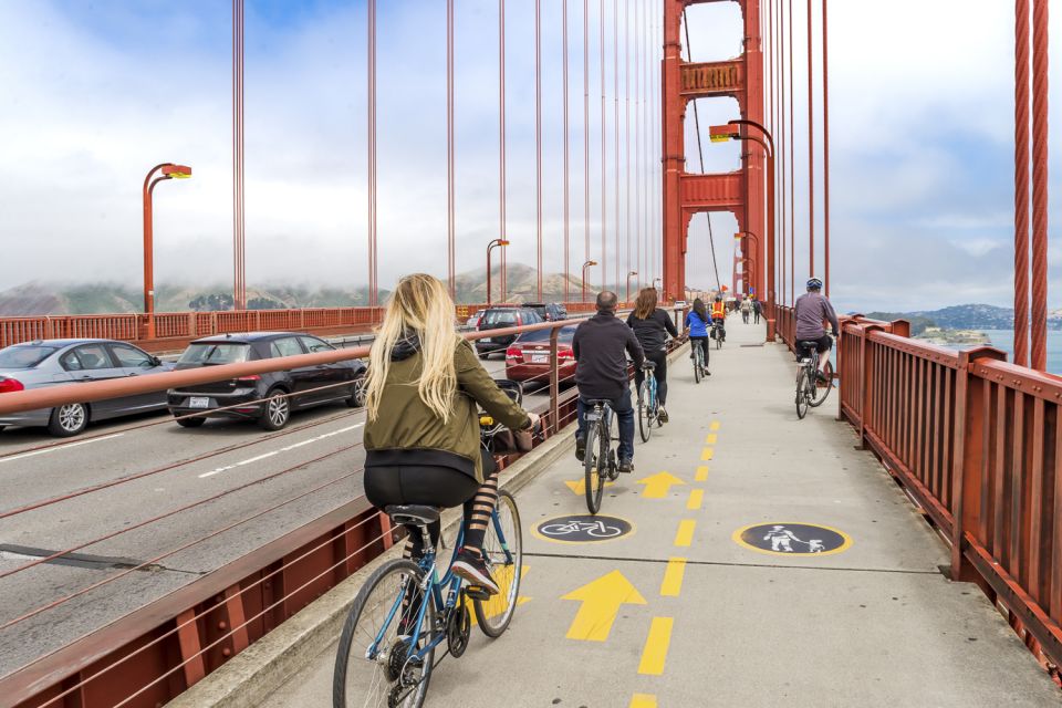 San Francisco: Golden Gate Bridge and Sausalito Cycling Tour - Ride back to San Francisco or take the ferry: two good endings