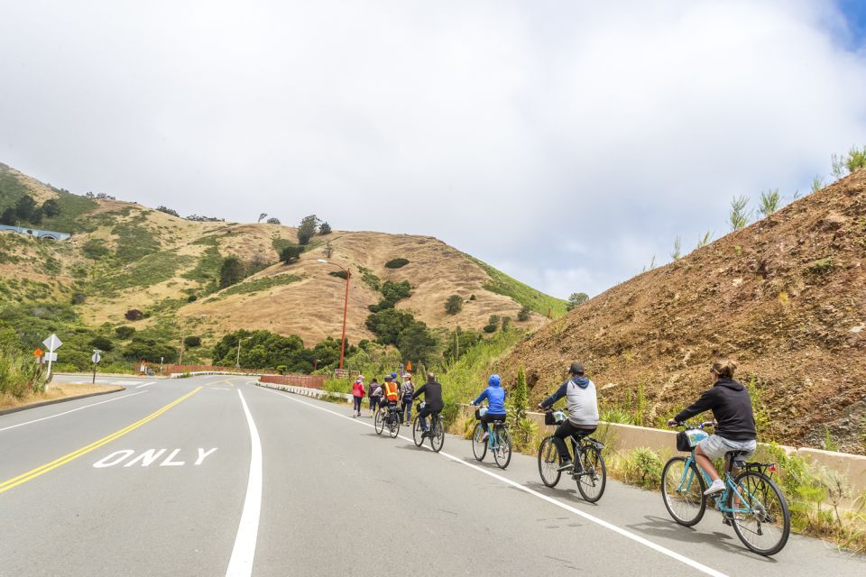 San Francisco: Golden Gate Bridge and Sausalito Cycling Tour - Crossing the Golden Gate Bridge: wind, pacing, and your bike choice