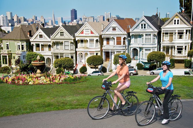 San Francisco Golden Gate Bridge Bike or Electric Bike Rental - Sausalito and Tiburon: choose your shoreline mood