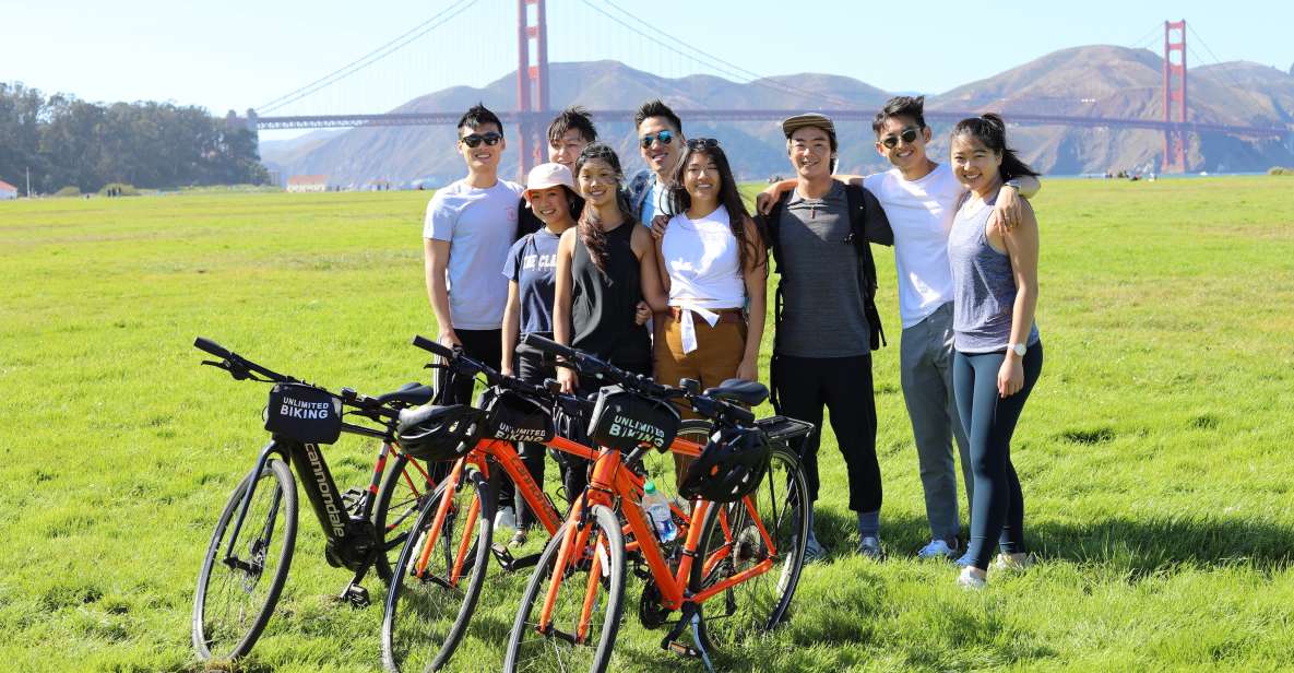 San Francisco: Golden Gate Bridge Guided Bike or eBike Tour - Meeting at 757 Beach St and what you’re actually paying for
