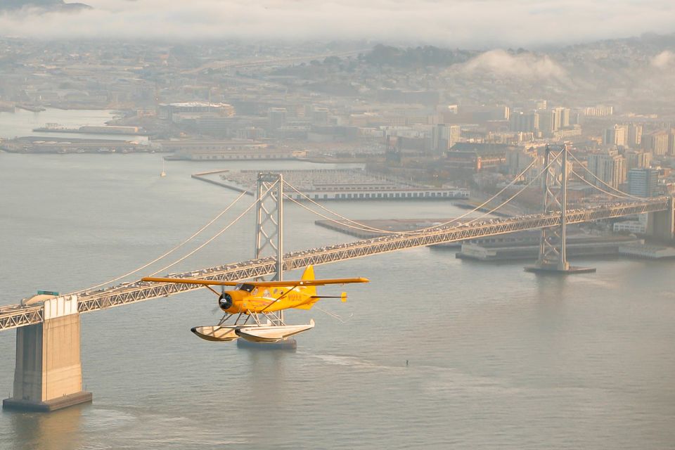 San Francisco: Golden Gate Bridge Seaplane Tour - Alcatraz, Angel Island, and Fisherman’s Wharf from the air