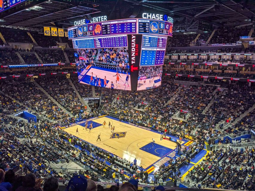 San Francisco: Golden State Warriors Basketball Game Ticket - Getting In Fast: Mobile Ticket, Entry Gate, and Seat Reality