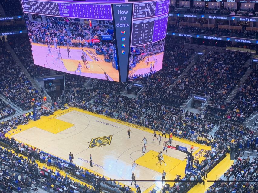 San Francisco: Golden State Warriors Basketball Game Ticket - Timing Tips for a Smoother Night in Mission Bay