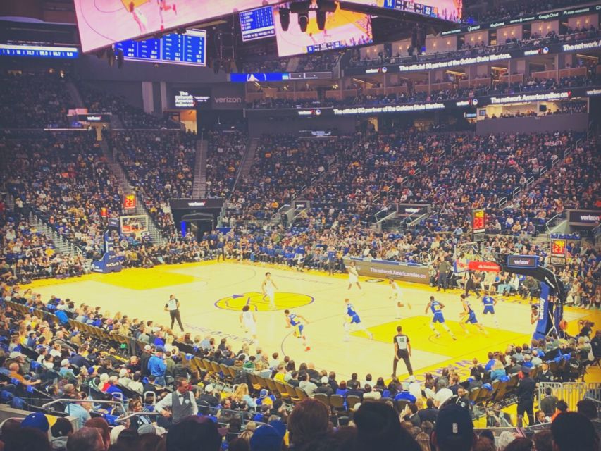 San Francisco: Golden State Warriors Basketball Game Ticket - Chase Center and the Mission Bay Setting Before Tip-Off