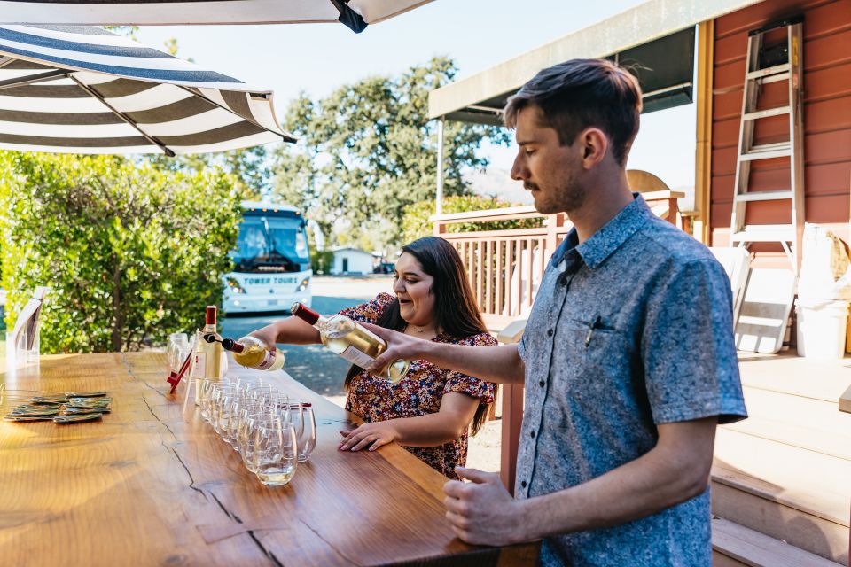 San Francisco: Half-Day Wine Country Excursion with Tastings - Two Estates, 3 to 5 Tastings Each: How the Wine Schedule Stays Fun