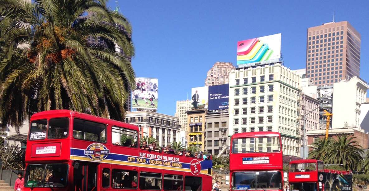 San Francisco: Hop-On Hop-Off Deluxe Bus Tour with 20 Stops - Getting On Without Stress: Stops Are Your Map