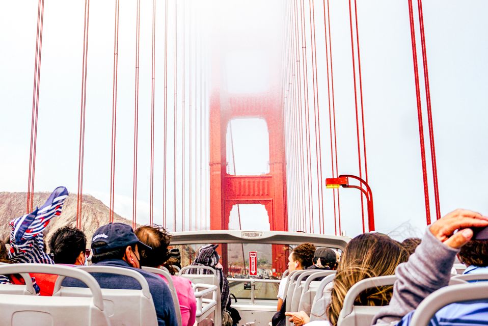 San Francisco: Hop-On Hop-Off Open-top Sightseeing Tour - Golden Gate Park to the Vista Point: the scenic build-up