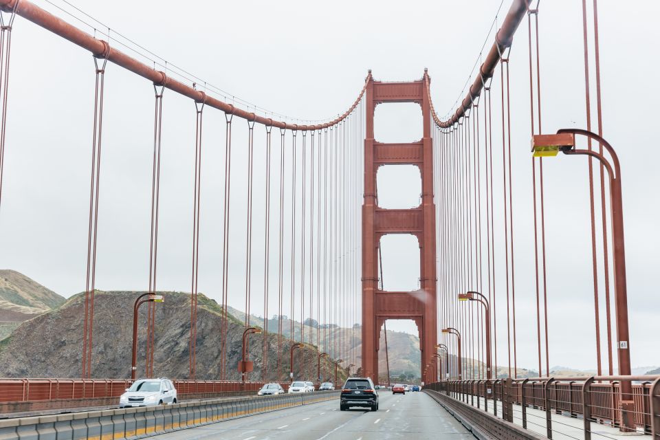 San Francisco: Muir Woods, Napa & Sonoma Valley Wine Tour - Golden Gate Bridge Photo Stop: Getting Your Shot Without Stress