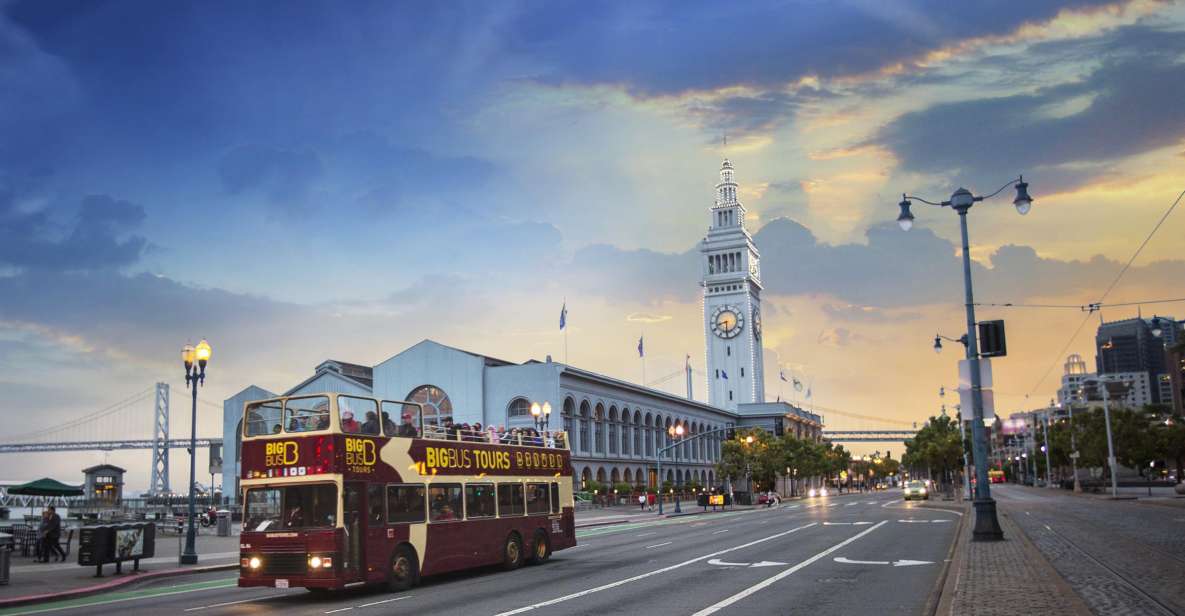 San Francisco: Panoramic Sunset Tour by Open-Top Bus - The night route: Fisherman’s Wharf, Polk Street, and the climb up Nob Hill