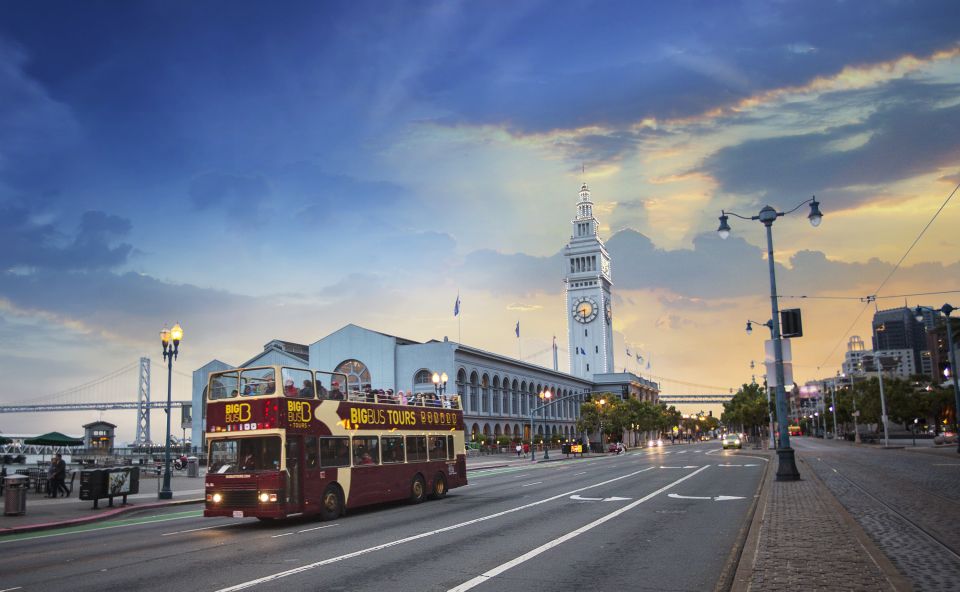 San Francisco: Panoramic Sunset Tour by Open-Top Bus - Getting started at Big Bus Tours: Jefferson and Mason, voucher in hand